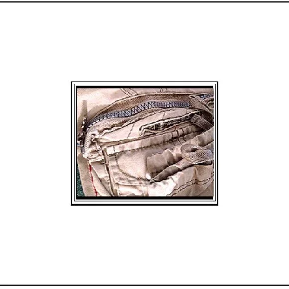 Rare & Unique Very Fashionable Safari Cargo Expedition 100% Cotton Khaki Pants